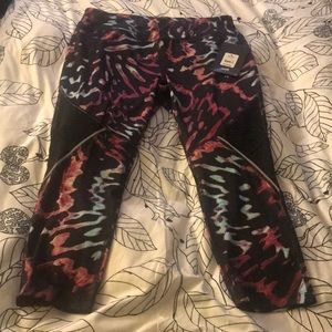 Multi color legging work out capris